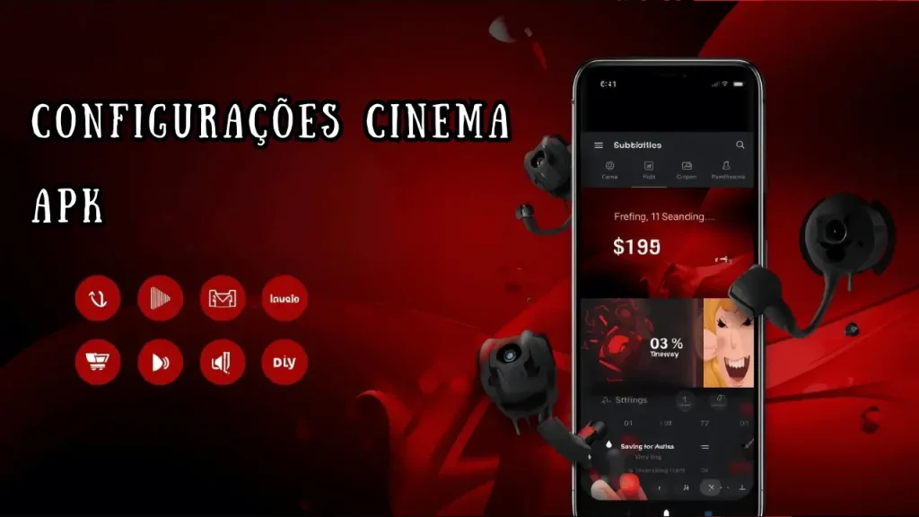 Configurações Cinema Apk